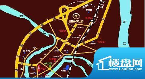 盛祥现代城交通图